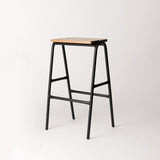 Hurdle High Stool by Dowel Jones