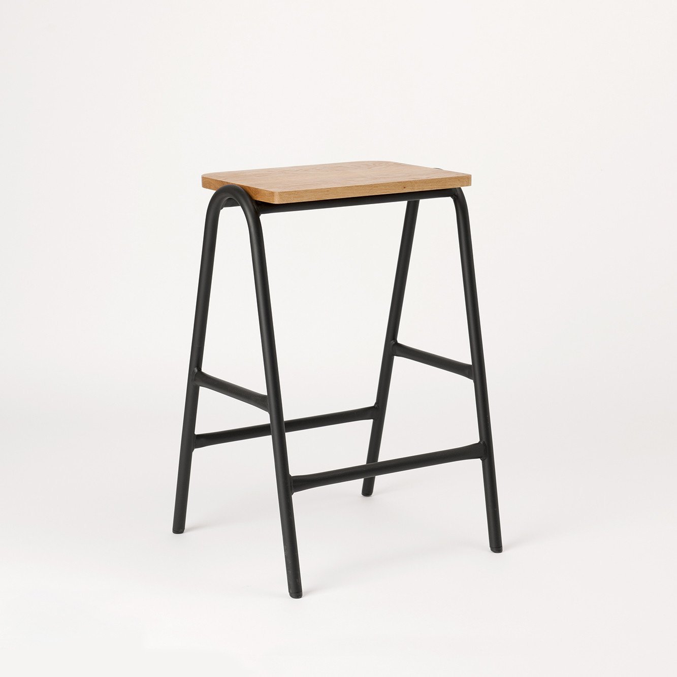 Hurdle High Stool by Dowel Jones