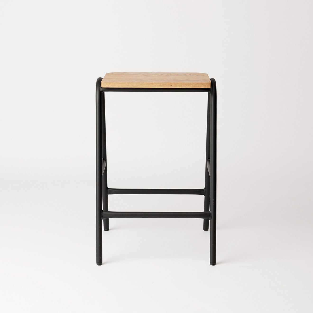 Hurdle High Stool by Dowel Jones